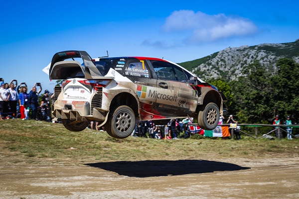 2018 Toyota WRC Sardinia 1