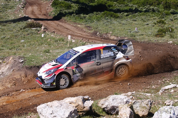 2018 Toyota WRC Sardinia 1