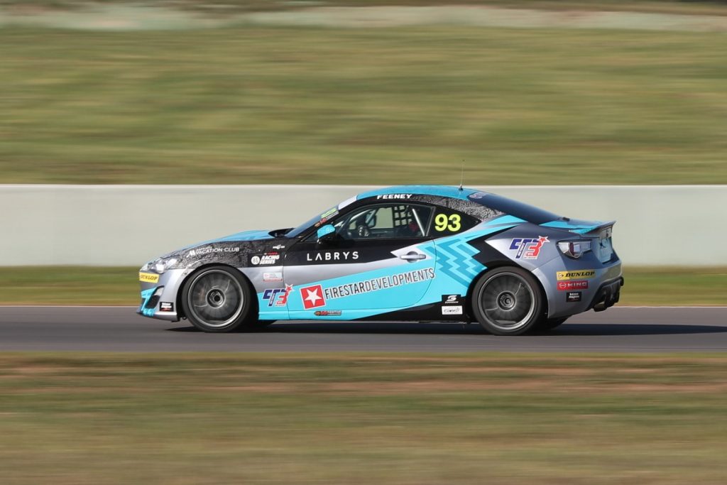 Queensland teenager Broc Feeney scored his first win and podium place in the 86 Racing Series at The Bend in SA