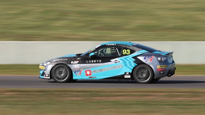 Queensland teenager Broc Feeney scored his first win and podium place in the 86 Racing Series at The Bend in SA