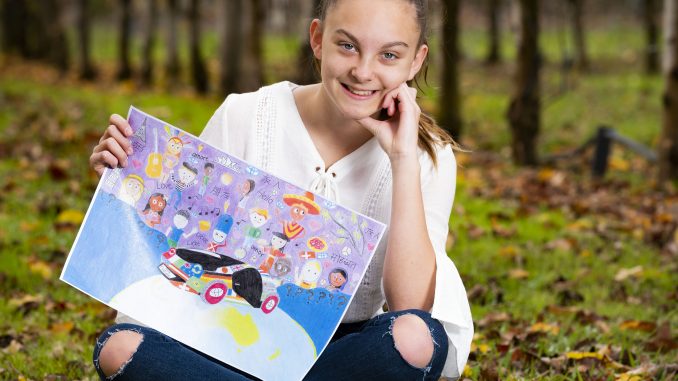 Budding WA artist Georgia Fields is off to Japan having won a place as one of just 30 World Winners in the 12th Toyota Dream Car Art Contest.
