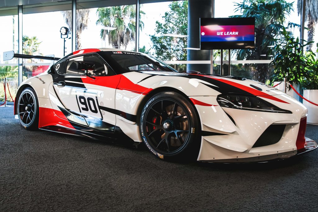 A90 GR Supra Concept at Toyota Australia's Corporate Headquarters