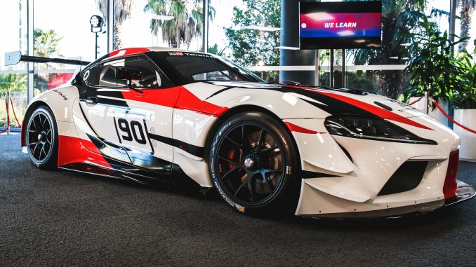 A90 GR Supra Concept at Toyota Australia's Corporate Headquarters