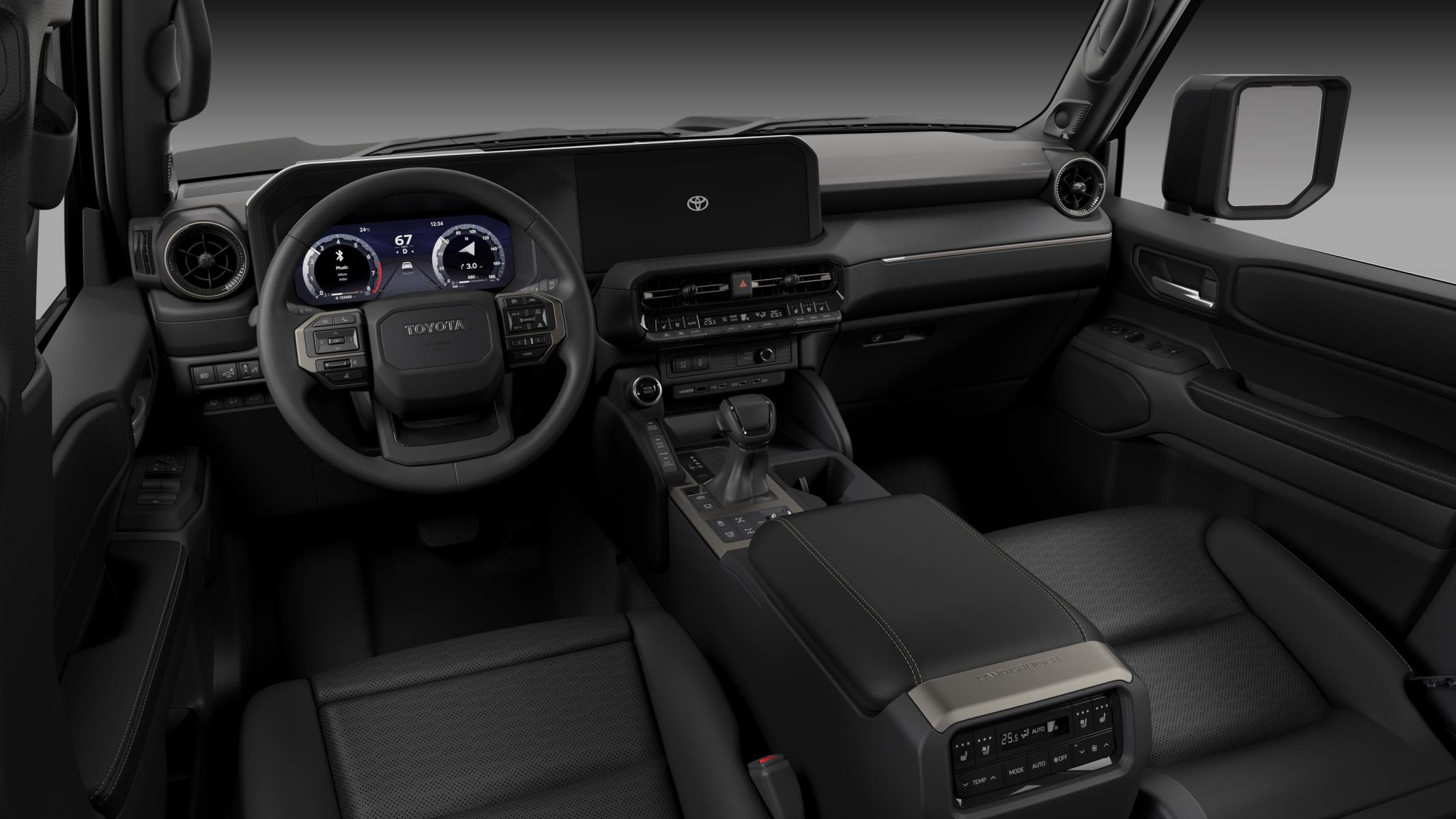 2024 Toyota LandCruiser Prado interior 2 Toyota Lifestyle