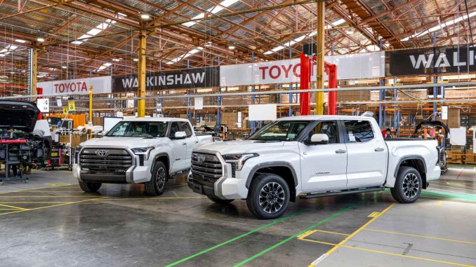 2025 Toyota Tundra Limited at walkinshaw factory